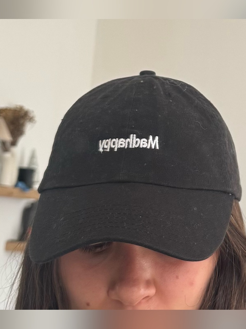 Madhappy Black Logo Baseball Cap